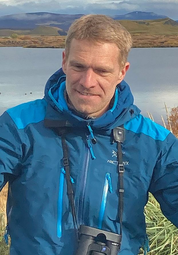 Valentin Amrhein at Myvatn